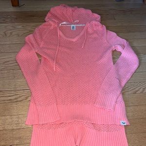 Pink Roxy Summer Shawl/ Coverup